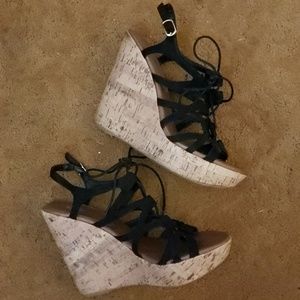 Strappy Wedges